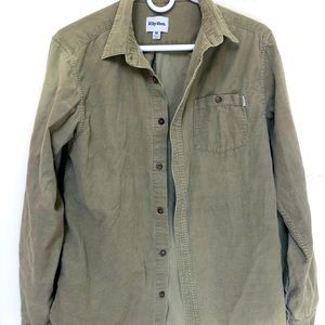 Men’s corduroy casual dress shirt